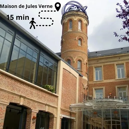 شقة Le Greenstation-gare-hortillonnages-centre